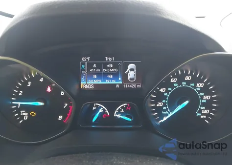 2014 Ford Escape Titanium z USA, uszkodzony, nr VIN 1FMCU9JX0EUD22859